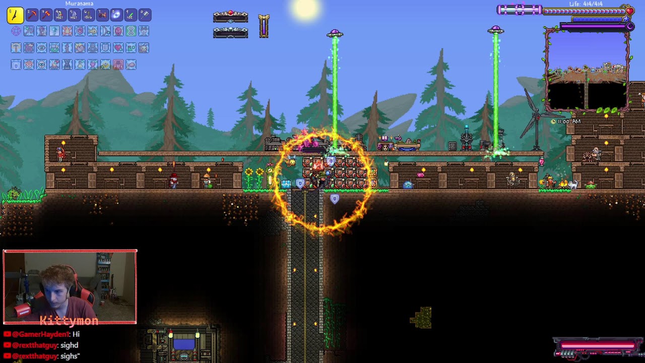 Finally getting into hard mode! | Terraria Infernum - YouTube