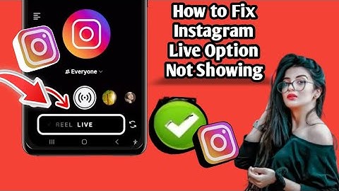 How to Fix Instagram Live Option NotShowing (2025) |