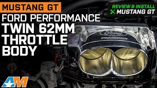 2005-2010 Mustang GT Ford Performance Twin 62mm Throttle Body Review & Install