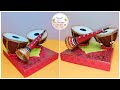 How to make tabla from coconut shell paper sanai coconut shell craft rukhwat ideas
