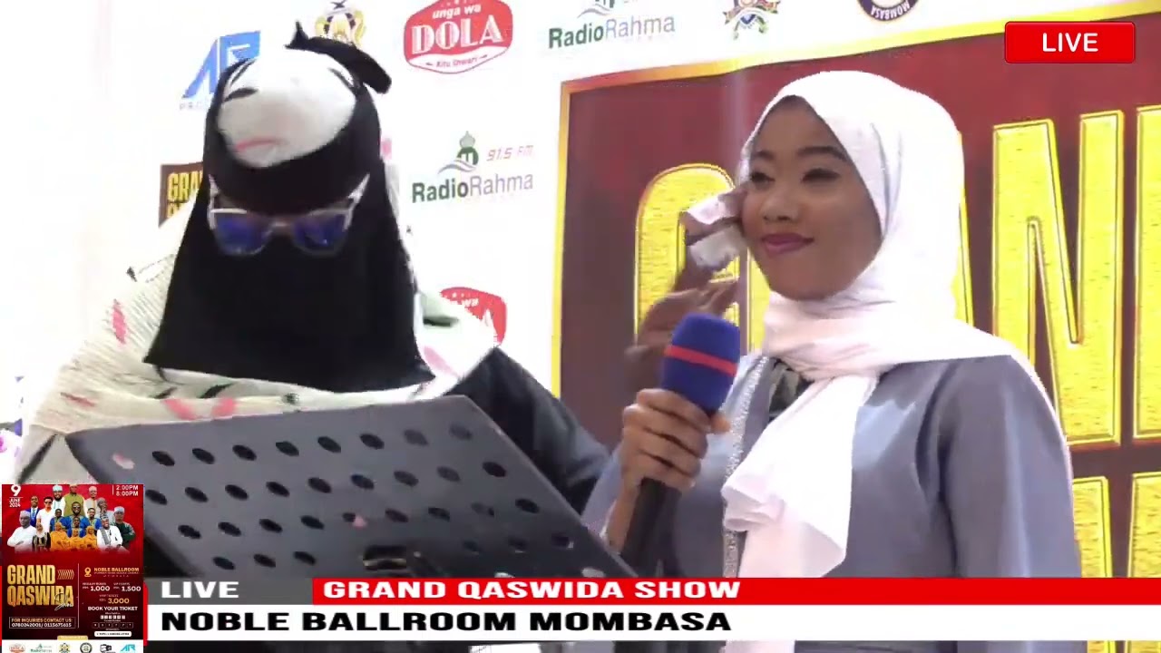 BALAA LA UKHTY SHARIKHA & HASSAN ALBASRY QASWIDA HAYA TUMSIFUNI NABI NA NYOYO MEJAA ASHIQI #mombasa