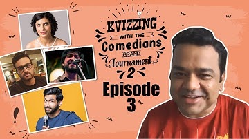 KVizzing With The Comedians Second Edition || QF 3 feat. Anu, Devaiah, Harpreet & Kanan