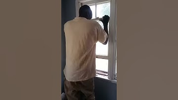 Unsticking painted shut windows with jazz