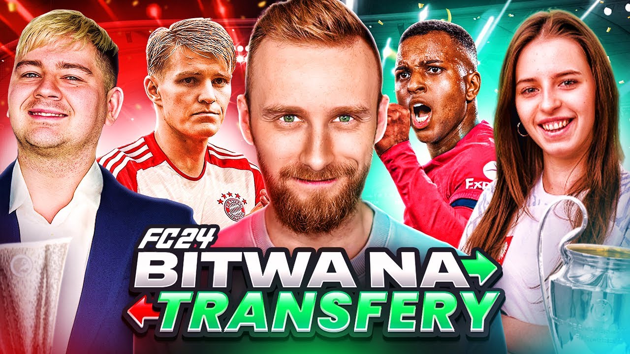WYSOKA STAWKA! BITWA NA TRANSFERY JUNAJTED KONTRA KLQUDKA W FC 24 ...