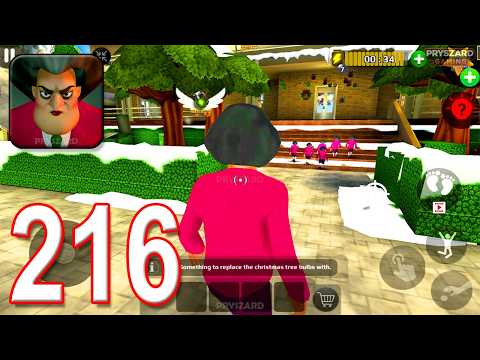 Scary Teacher 3D - Gameplay Walkthrough Part 216 - Miss T VS Little Miss T Clones Army (iOS, Android