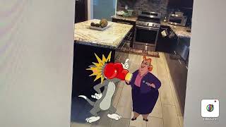 Aunt Pristine Figg Punches Tom In The Face And Gets Grounded