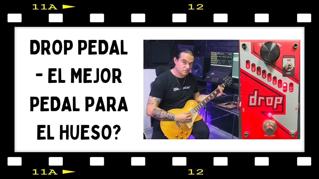 Drop Pedal de Digitech - El mejor pedal para el Hueso?  Cambia de afinación en segundos! En español