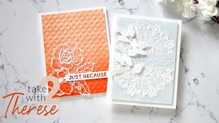 2 EASY Ways to Add Color With Altenew 3D Embossing Folders!