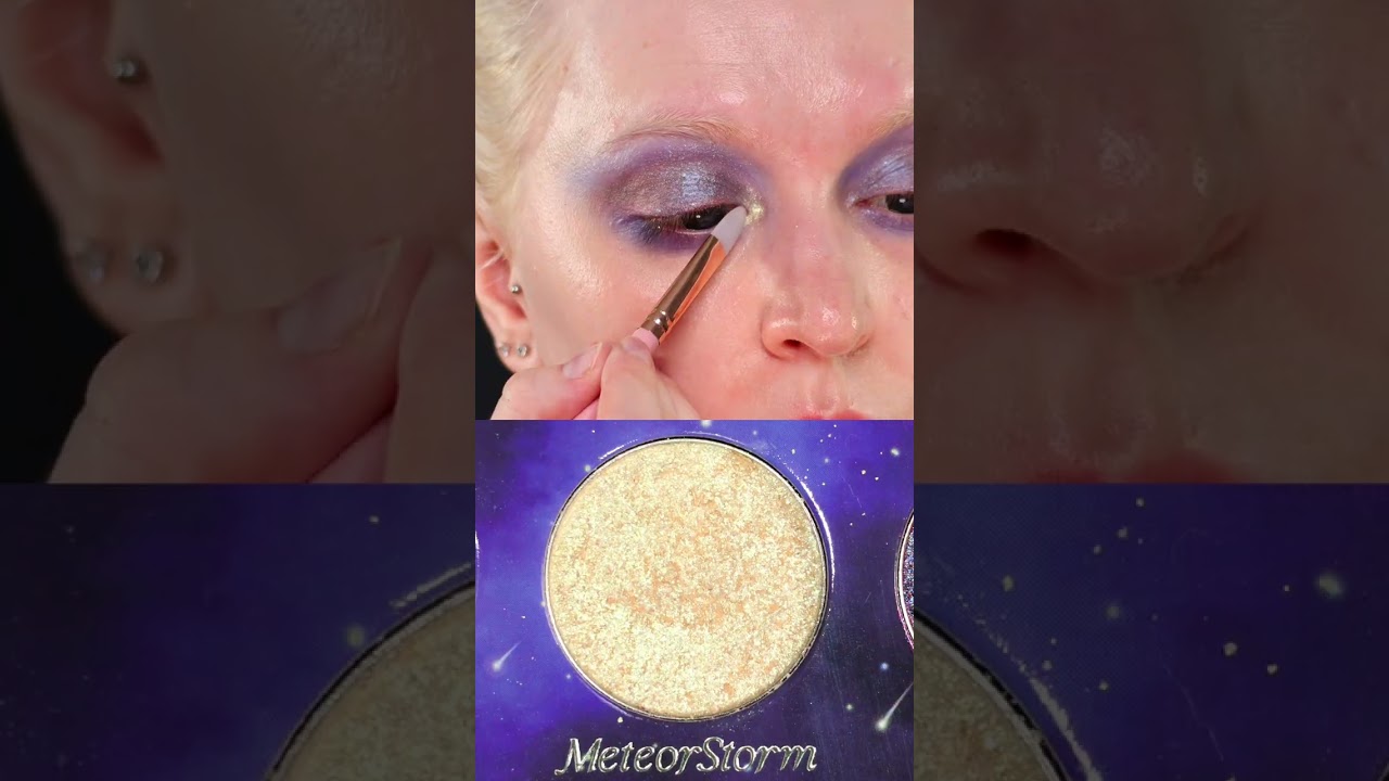 Pinhead Inspired Look but glam w Fantasy Cosmetica Wizard palette 