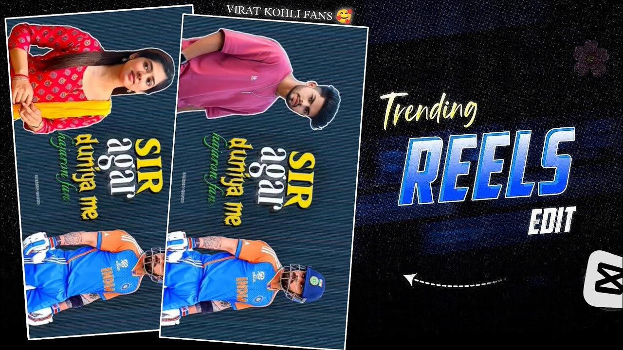 Trending Vn Code Reels Editing | Viral Virat Kohli reels editing | Trending Reels Video Editing 