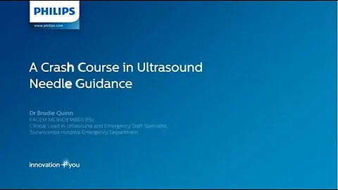 A crash course in ultrasound needle guidance