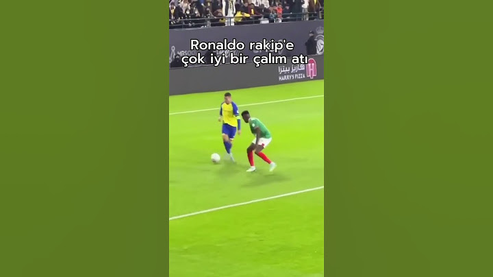 Ronaldo'dan çok iyi bir çalım Ronaldo rakip'e çok iyi bir çalım atı #ronaldo #skills #shorts #keşfet