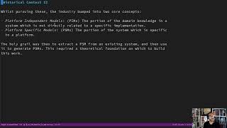 MASD: An introduction to Model Assisted Software Development - Part 1