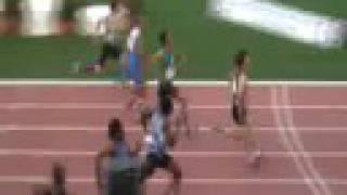 100M Romain Burel Lyon 2008 Champion De France