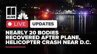 LIVE STREAMING | American Airlines Flight 5342 crash: Plane collides with helicopter near D.C.