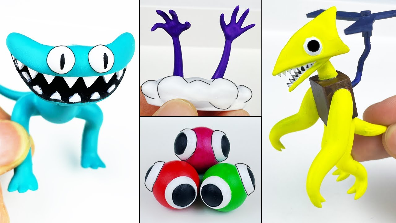 RAINBOW FRIENDS - CYAN 3D Print Model in Monsters & Creatures 3DExport