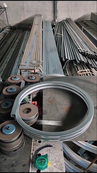 'Advanced Machine! Straight Steel Becomes Curved Instantly #interestingthings