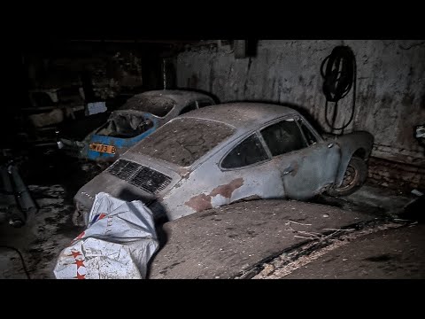 UNBELIEVABLE Barn find  911 PORSCHE Vintage BENTLEY JAGUAR XK PORSCHE 356!!!....