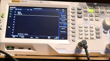 Rigol DSA815 Power Sweep problem