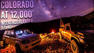 SEQUOIA / TACOMA Overland Adventure In The Mountains of COLORADO - WEEKENDERLANDER EP 40!