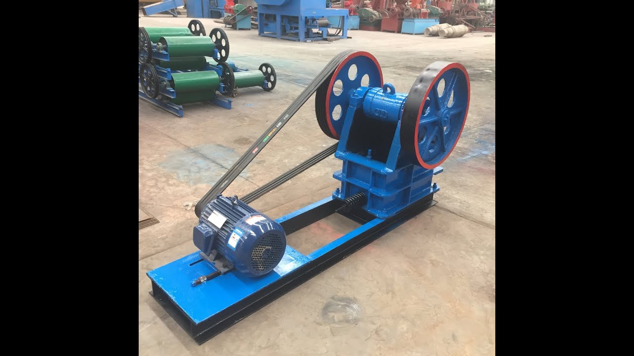 380v voltage 5.5kw power Stone Crushing Machine Small Model Pe 150x250