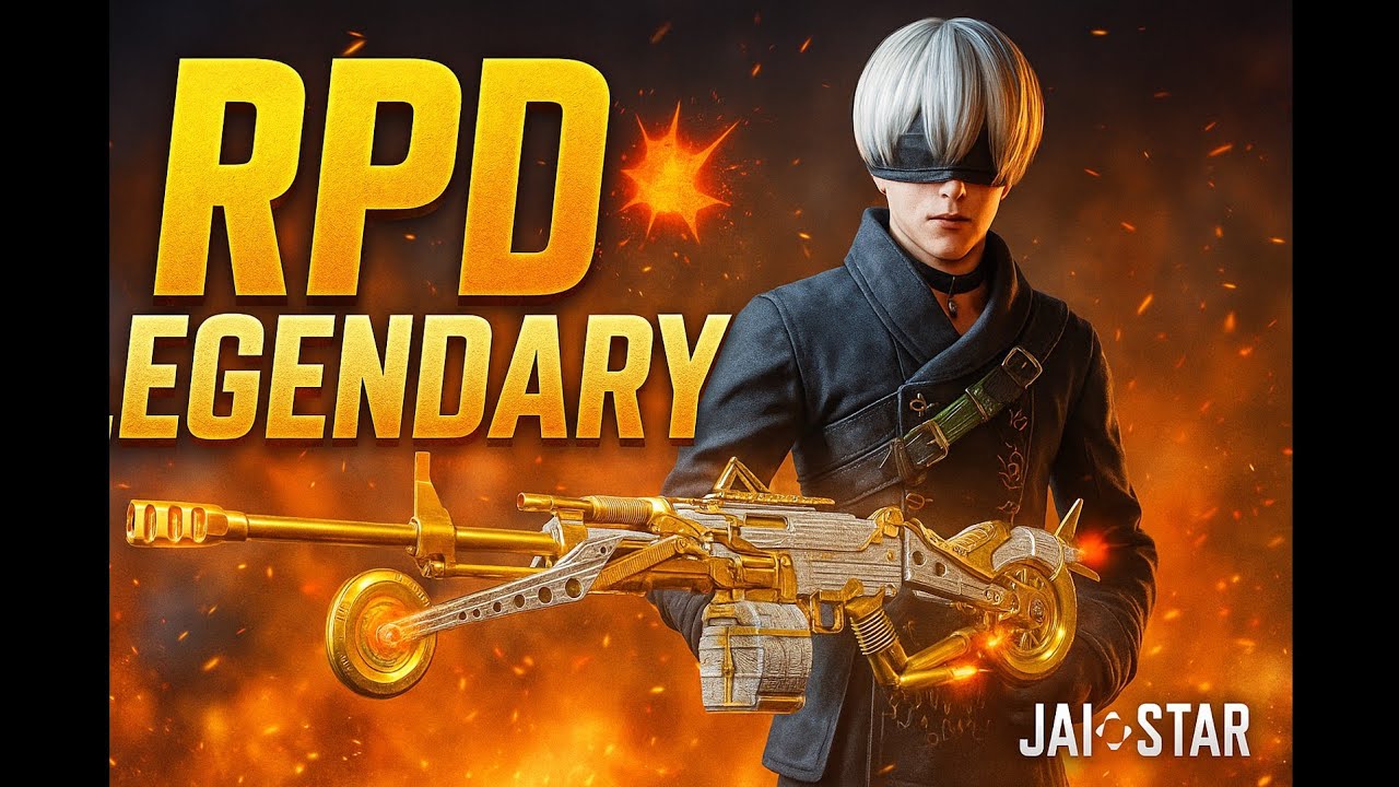 Legendary RPD 🔥| Unleashing the RPD Beast 🔥 | CODM Legendary | Jai۝Star ...