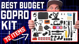 Great Budget GoPro Accessories - The HSU 72 GOPRO Hero 9 & 10 Accessories Pack