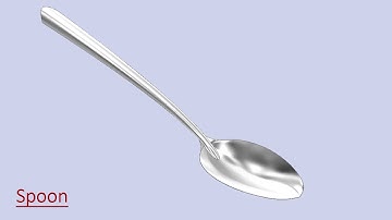 Spoon (Video Tutorial) Autodesk Inventor