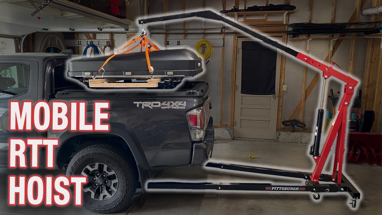 DIY Roof Top Tent Hoist