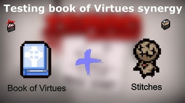 Just a short video about Stitches synergy with book of virtues and me having fun | Repentance |