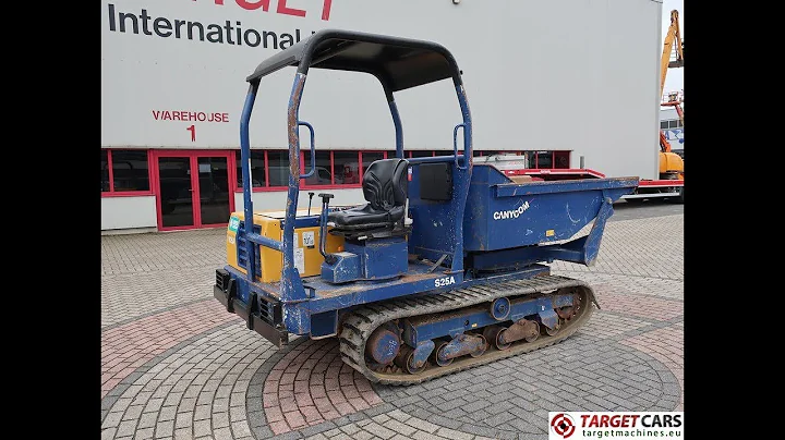 777492 CANYCOM S25A TRACKED DUMPER W/SWIVEL SCOOP BUCKET DIESEL 2013
