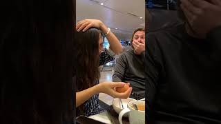 She egged herself 😂