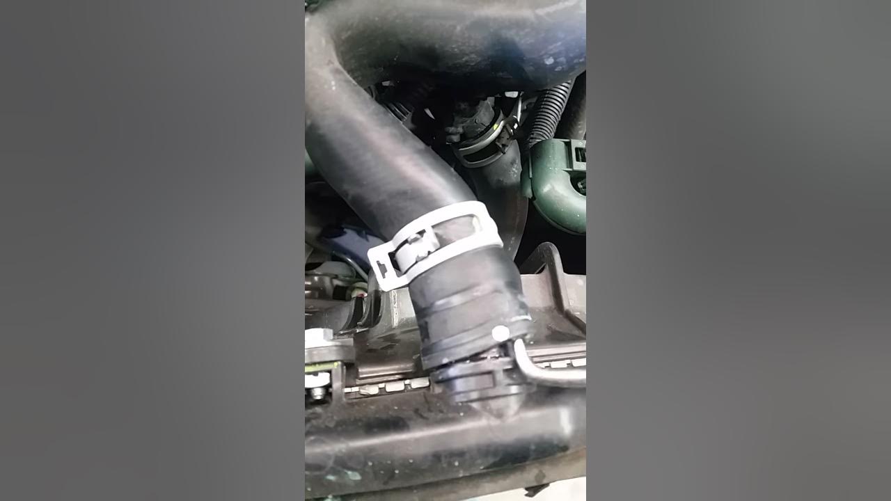Radiator hose removal - YouTube