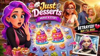 🔥 They Took Everything... Time for Sweet Revenge! | Just Desserts: Merge & Story #37 screenshot 3