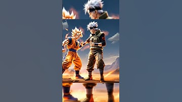 Kakashi vs Goku: Who Actually Wins #shorts #goku #kakashi #anime