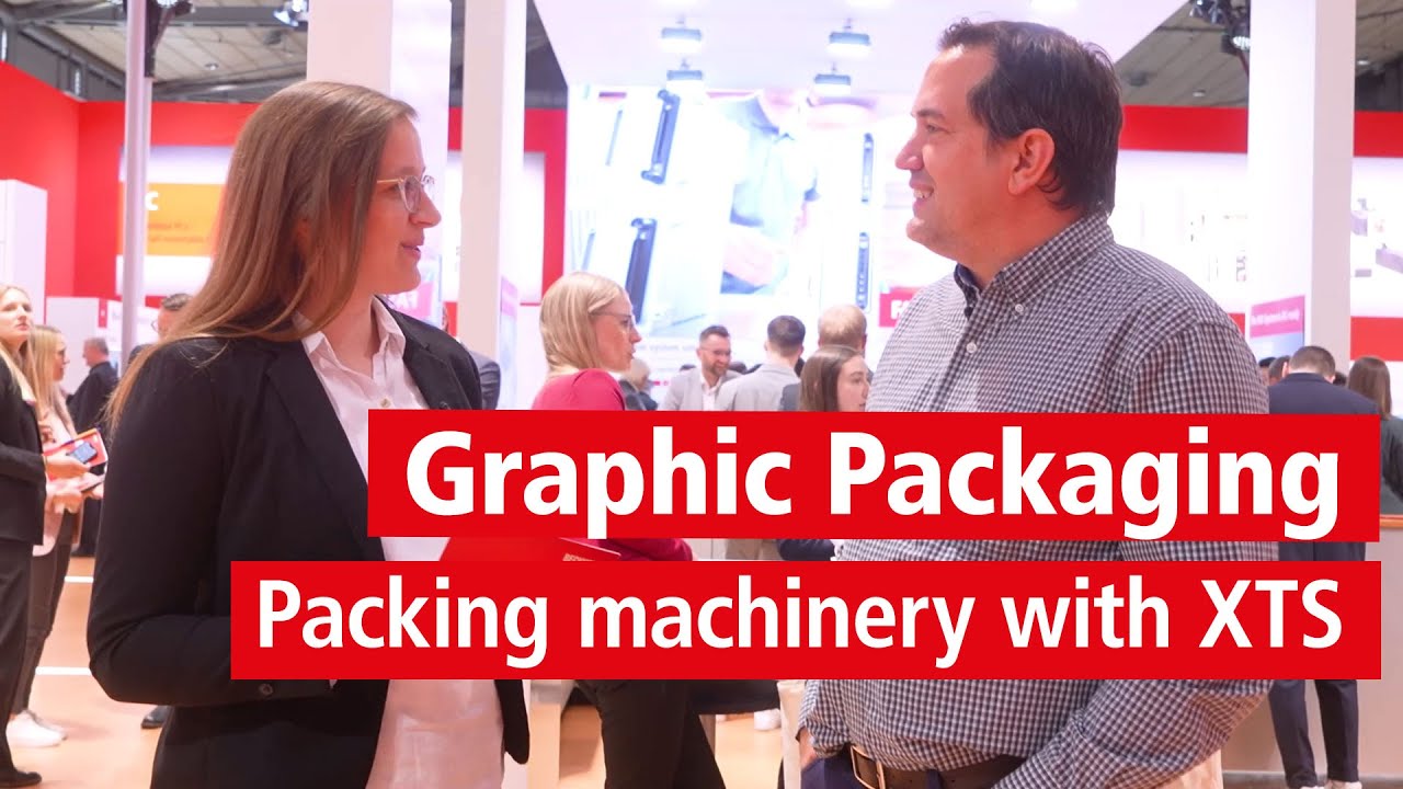 Packing machinery for consumer goods packaging created with Beckhoff technology