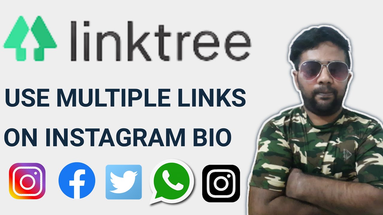 How to use multiple links on Instagram BIO? Linktree Tutorial by Gautam ...