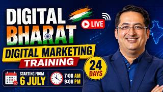 Day 20 - 25th July - Free Digital Marketing Training - Digital Bharat
