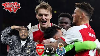 Arsenal 1-0 Porto (4-2 Penalties) | Troopz Match Reaction | DAVID RAYA'S ONE OF US NOW!!