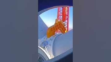 Hoisting of wind power engine room- Good tools and machinery make work easy