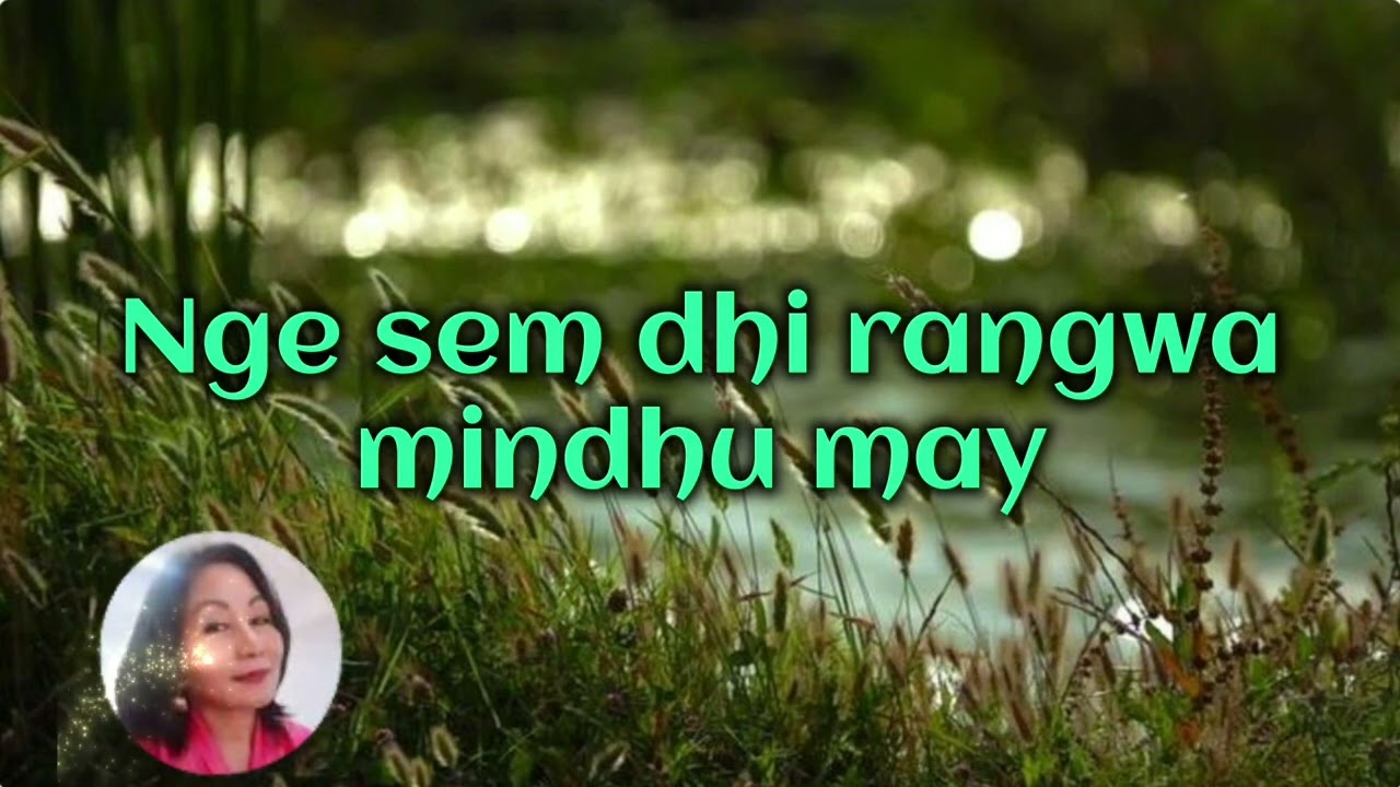 Nge zu gi rangwa [vocal off] || Dechen Pem || Rinchen Namgay || bhutanese karaoke song with lyrics 