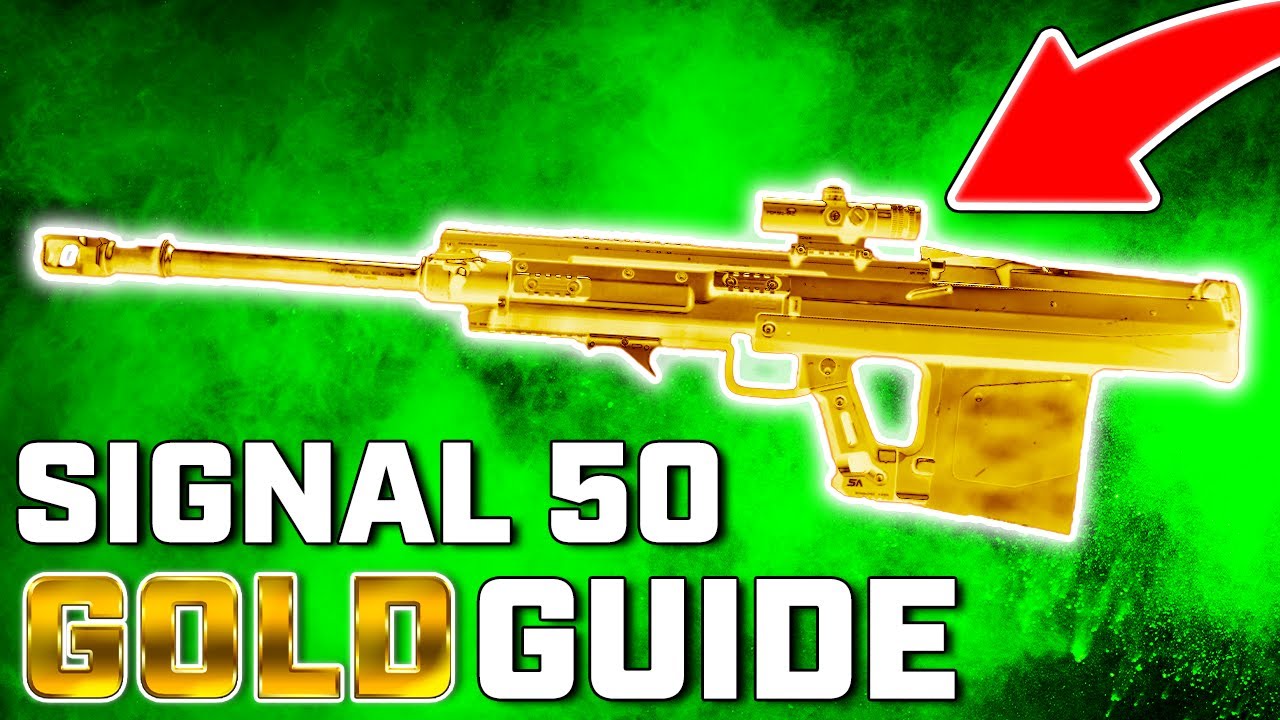 Modern Warfare 2 Signal 50 sniper best class setup and how to unlock the  Signal 50