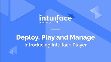 Introducing Intuiface Player