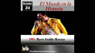 24 de Noviembre 1991, Muere Freddie Mercury