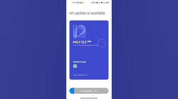 Redmi Note 9 New Update 12.5.4.0 #short