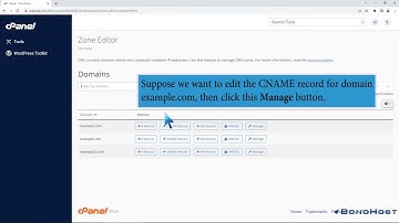How to edit or delete CNAME Record in cPanel using the DNS Zone Editor   Bonohost
