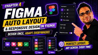 Figma Auto Layout & Responsive Design Complete Tutorial (2026) | Chapter 4