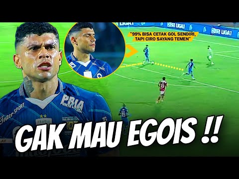 Ciro 99% Gol, Tapi Lebih Mentingin Temen !! Full Skill Gila Maung Ciro di Laga Final Lawan Madura