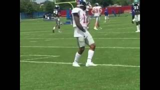 Odell Dancing during training camp