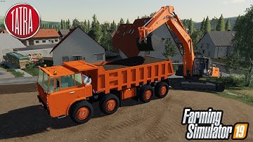 Cleaning Soil With New Tatra||Public Work||FS19 MINING MODS